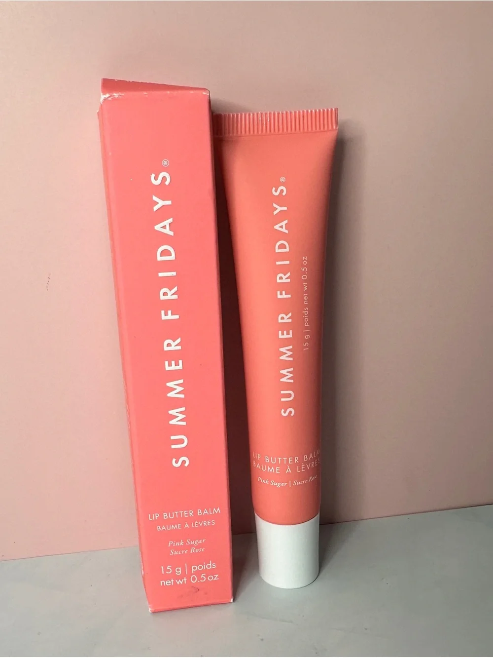Summer Fridays Pink Coral Lip Butter Balm